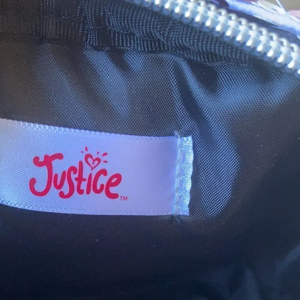 Girls Justice Distressed Shorts & Justice Purse